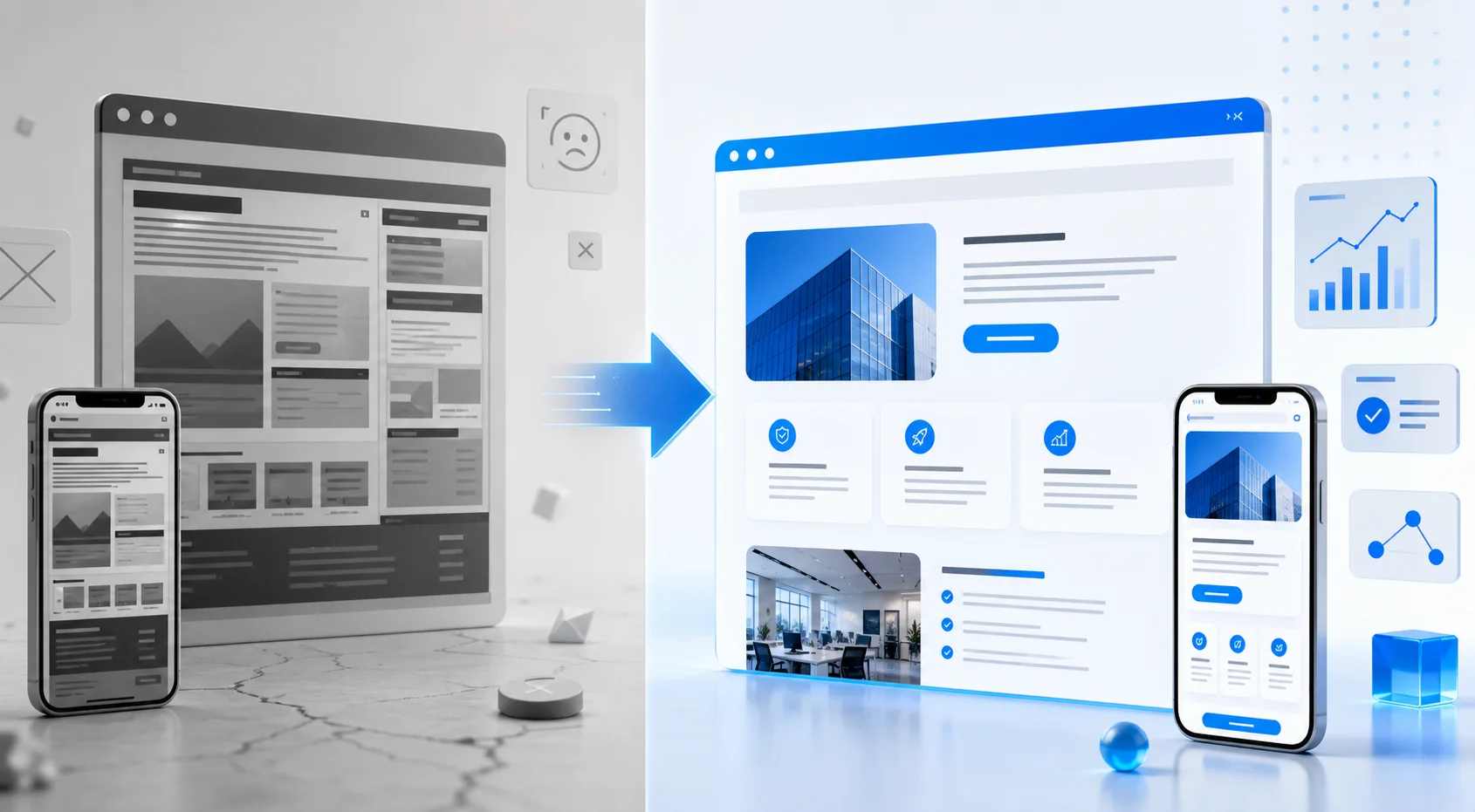 Rediseño web profesional para empresas